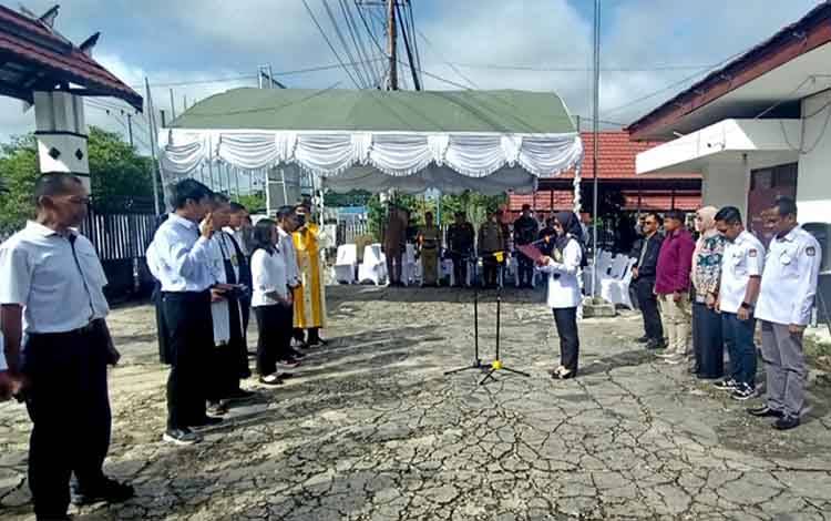Ketua KPU Barito Utara Tekankan Profesionalisme KPPS dalam Pelaksanaan PSU