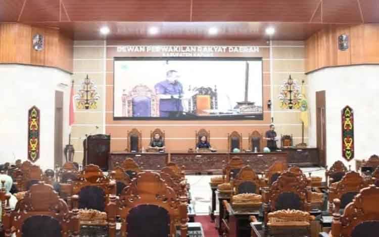 DPRD Kapuas Bentuk Tiga Pansus untuk Bahas Enam Raperda