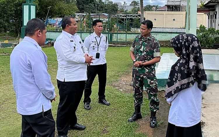 Karutan Tamiang Layang Koordinasi dengan Koramil untuk Perkuat Keamanan