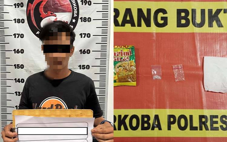 Satresnarkoba Polres Kapuas Amankan Pria Ini Karena Miliki Sabu