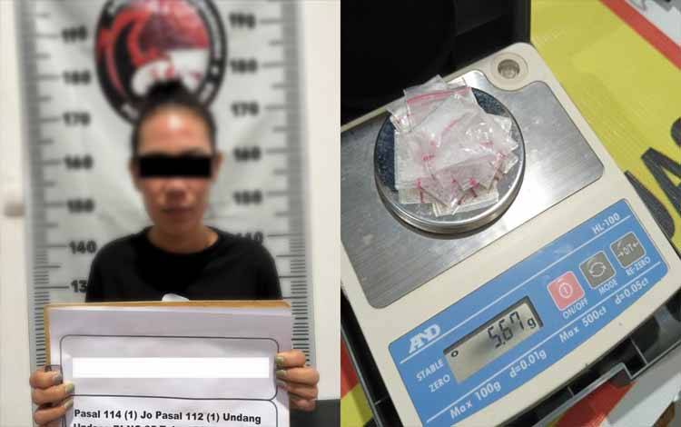 Perempuan 33 Tahun di Kapuas Diciduk Polisi Karena Sabu