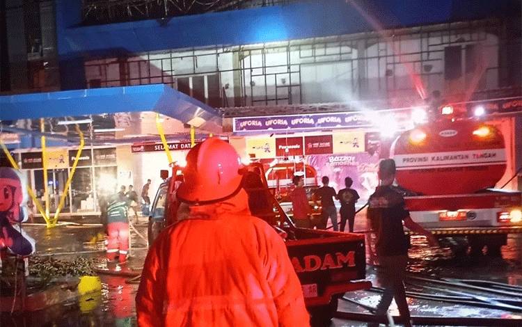 Kebakaran Gedung Elektronik di Palangka Raya, Api Baru Padam Setelah 6 Jam