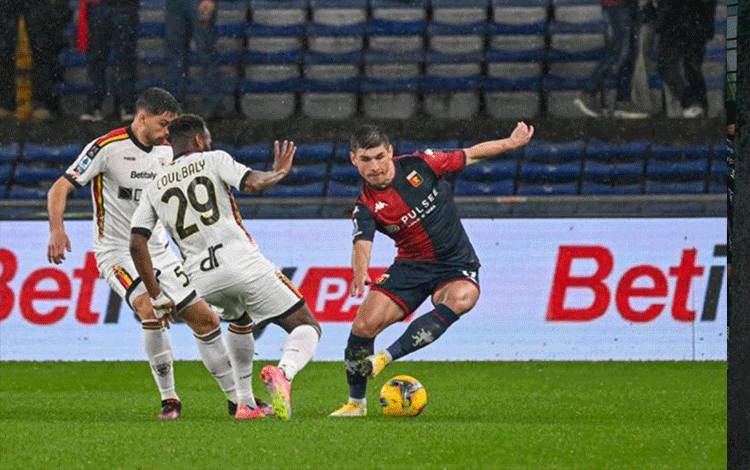 Genoa Kembali ke Jalur Kemenangan Setelah pukul Lecce 2-1
