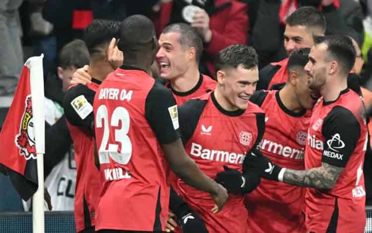 Drama Tujuh Gol Warnai Kemenangan Bayer Leverkusen atas Stuttgart