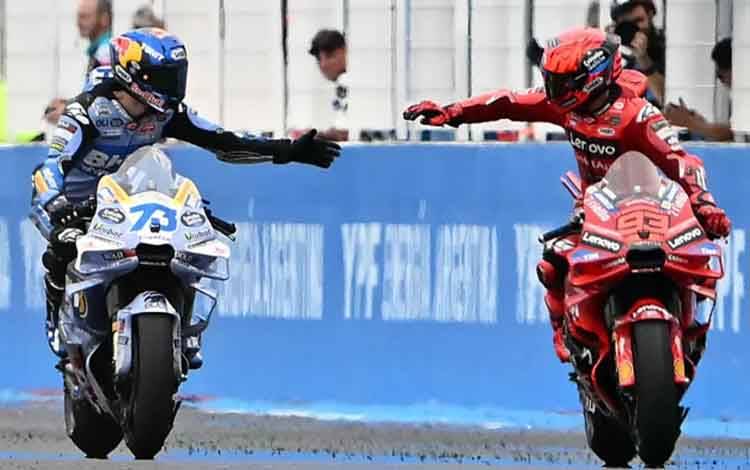 Alex Marquez Maksimalkan "Warm Up" Demi Poin Penting di MotoGP Jepang