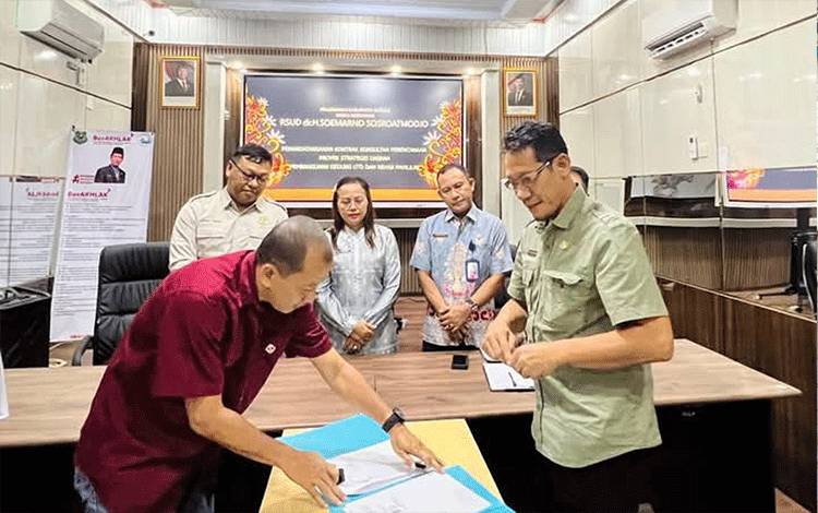 RSUD Kapuas Siap Bangun Gedung UTD dan Rehabilitasi Paviliun