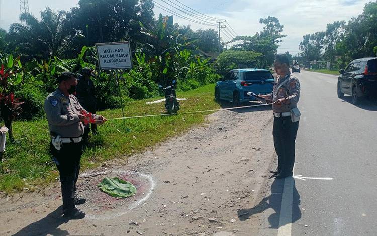 Kecelakaan Motor vs Mobil di Purbasari, ini Hasil Olah TKP Polisi