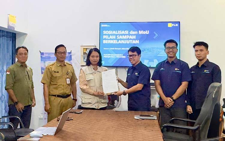 PLN UIP KLB Gencarkan Program Pemilahan Sampah Berkelanjutan dengan Bank Sampah Jekan Mandiri