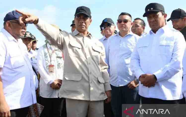 Mentan Pastikan Program Cetak Sawah di Kapuas Berkontribusi Nasional