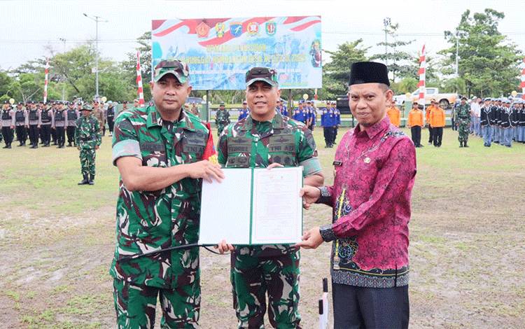 TNI Manunggal Membangun Desa di Katingan Selesai