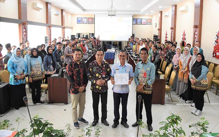 Pemkab Kapuas Dorong Penguatan SDM dalam Pengelolaan Data SDI