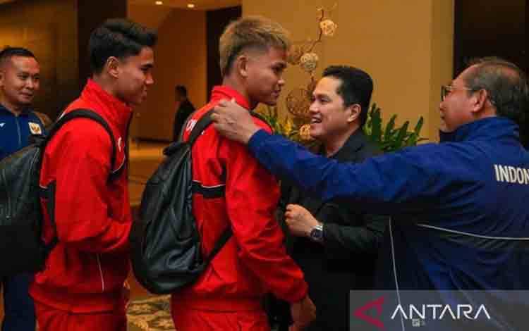 Erick Thohir Dukung Penuh Timnas Indonesia usai Kalah dari Australia