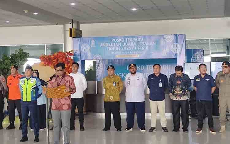 Bandara Tjilik Riwut Buka Posko Terpadu Angkutan Udara