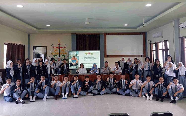 Satuan Pendidikan Apresiasi Komitmen BPBD Kalteng Kenalkan Keamanan Kebencanaan