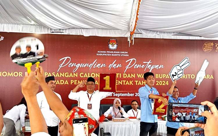 Di TPS 01 juga Unggul, Agi-Saja Menangi PSU Pilkada Barito Utara