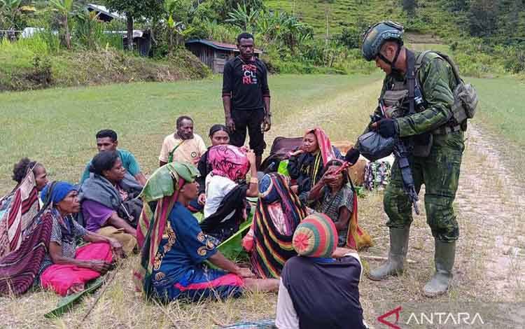 Menteri HAM Koordinasi dengan NTT-Papua Pegunungan Usai Serangan KKB