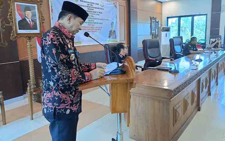 Bupati Barito Timur Larang Gratifikasi Hari Raya