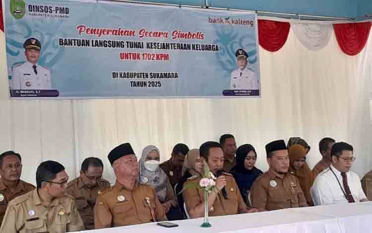 Pemkab Salurkan BLT Sosial Kesejahteraan untuk Tiga Kelurahan