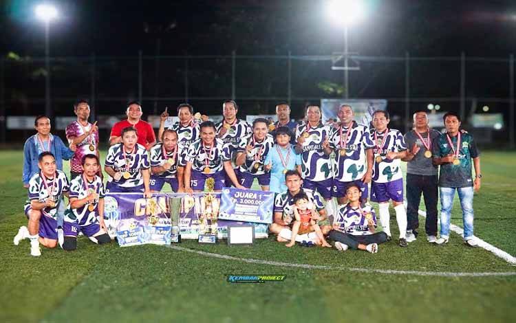 Tumbangkan CBS FC All Star Sampit Juara Liga Ramadahan Cup 2025