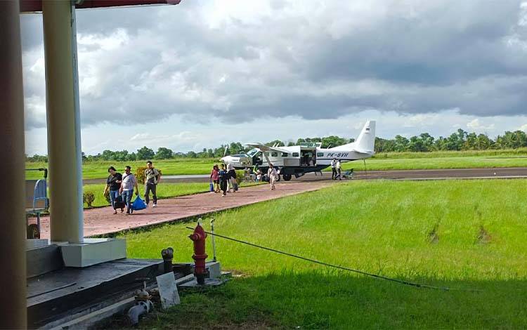 Penumpang Angkutan Udara di Bandara Kuala Pembuang Meningkat Menjelang Lebaran