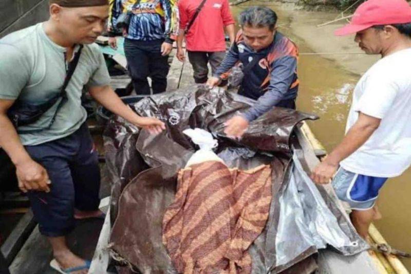Jasad Balita Tenggelam di Sungai Barito Murung Raya Ditemukan