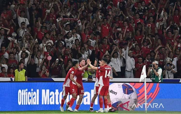 Prabowo: Timnas Indonesia Berjuang Keras Kalahkan Bahrain
