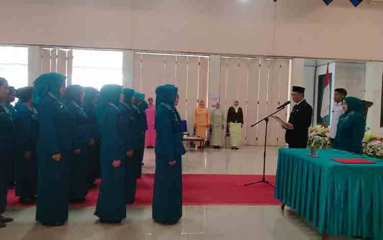 Bupati Sukamara Minta TP PKK Segera Susun Program Kerja
