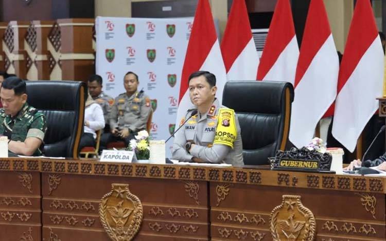 Polda Kalteng Kerahkan 1.864 Personel untuk Pengamanan Hari Raya Idulfitri
