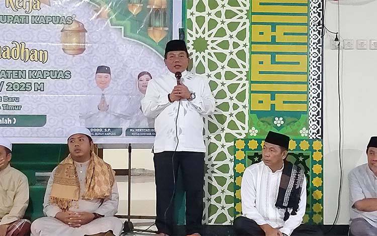 Bupati Kapuas Imbau Warga Jaga Kesehatan Jelang Lebaran