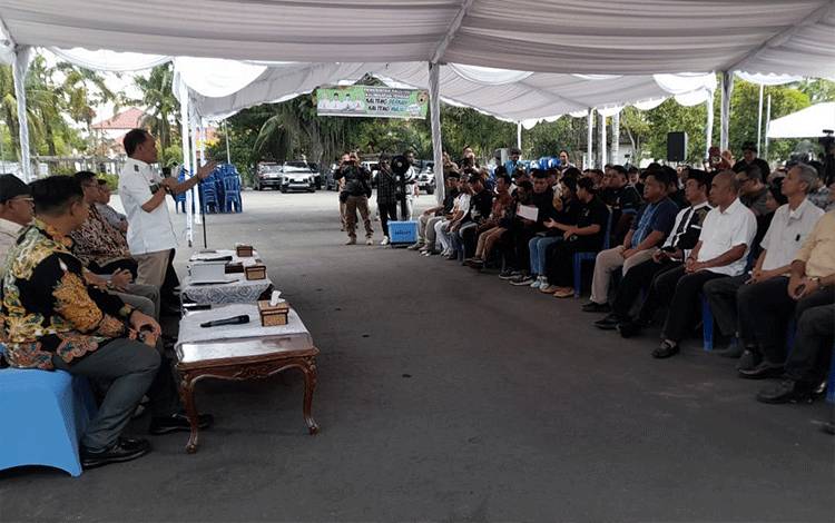 Gubernur Kalteng Jalin Silaturahmi dengan Insan Pers