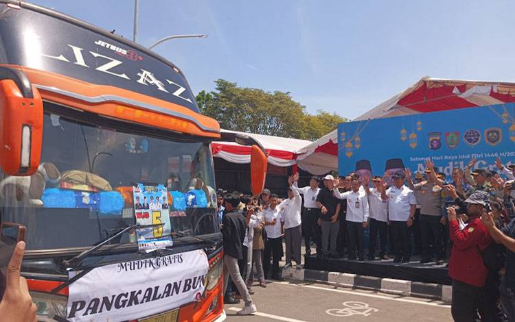 Mudik Gratis Lebaran di Kalteng Beri Manfaat Bagi Masyarakat
