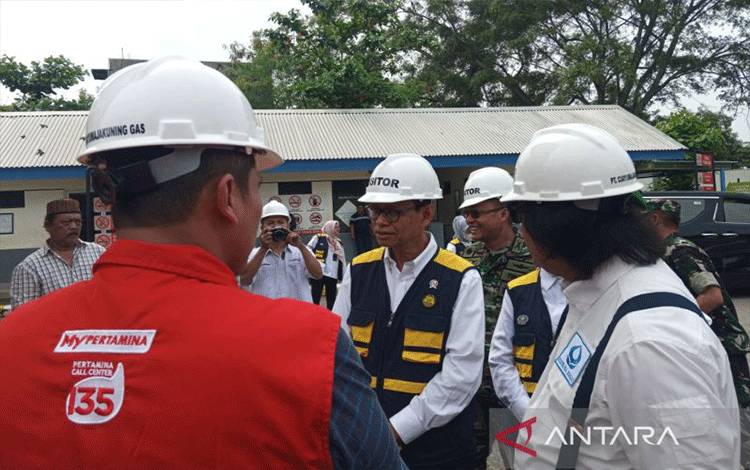 Wamen ESDM Tinjau Kesiapan Stok BBM dan LPG di Cirebon Jelang Lebaran