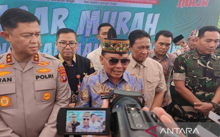 Pemprov Gelar Pasar Murah Serentak se-Kalteng Sambut Lebaran