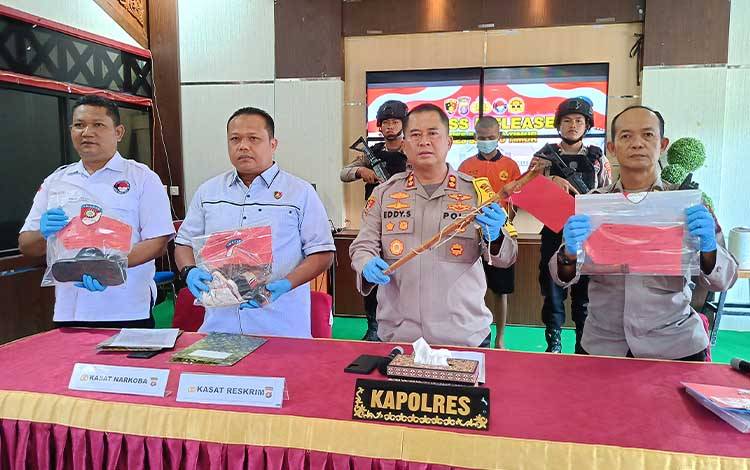 Polres Barito Timur Ungkap Kasus Pembunuhan di Pasar Tamiang Layang