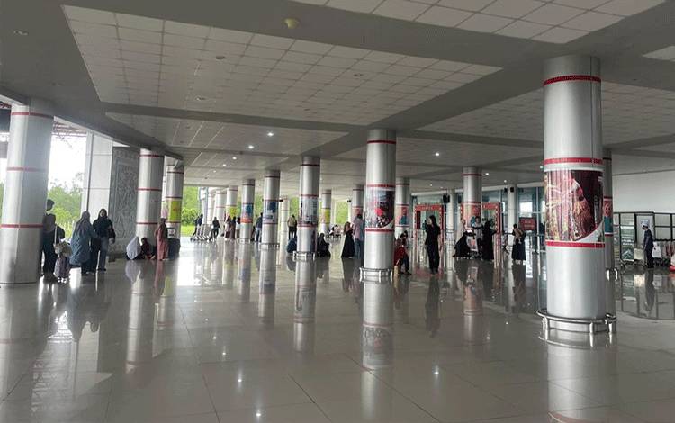Puncak Arus Balik Lebaran di Bandara Tjilik Riwut Diprediksi 6 hingga 7 April 2025