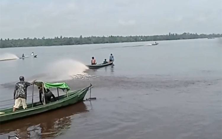 Warga Pulau Hanaut Kotim Diterkam Buaya di Sungai Mentaya
