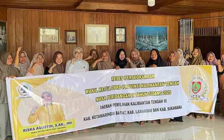 Wakil Ketua I DPRD Kalteng Gelar Reses Perorangan di Kotawaringin Lama