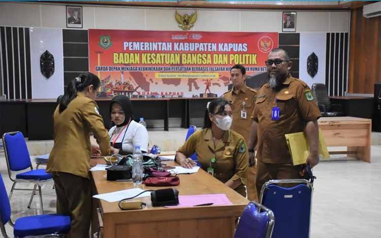 Seleksi Paskibraka Kapuas 2025 Masuki Tahapan Kesehatan dan Parade