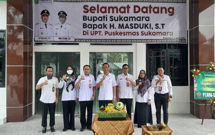 Gedung Baru Puskesmas Sukamara Diresmikan