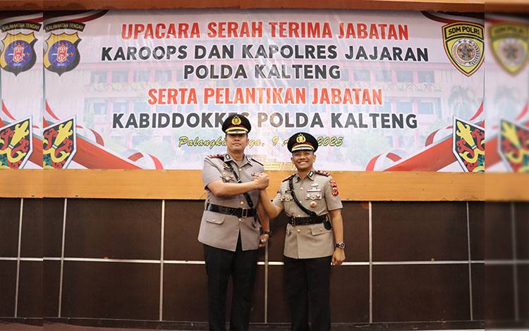 Pucuk Pimpinan di Polres Kobar Resmi Berganti, AKBP Yusfandi Digantikan AKBP Theodorus