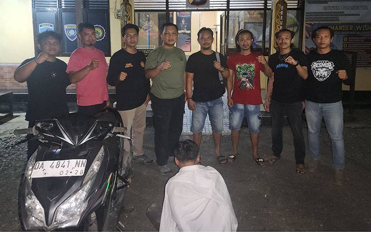 Curi Motor di Kapuas, Residivis Asal Kalsel Dibekuk Resmob Polres Kapuas