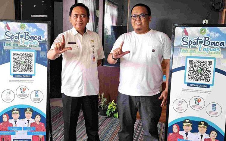 Disarpustaka Kapuas Tambah Spot Baca dan Koleksi Buku Digital