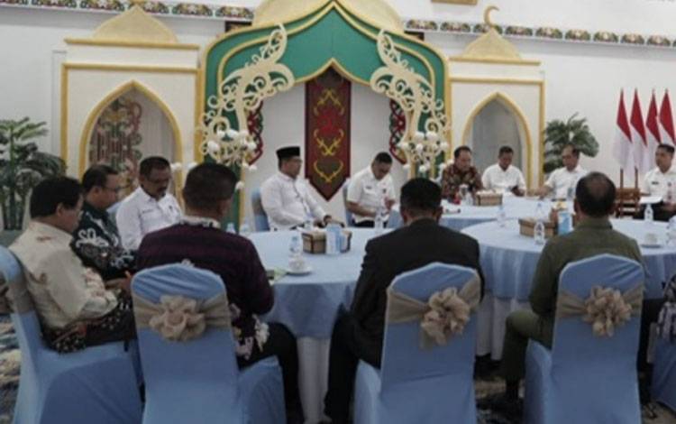Gubernur Kalteng Serap Aspirasi Pimpinan Perguruan Tinggi di Istana Isen Malang