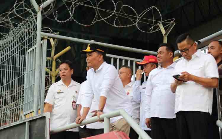 Gubernur Kalteng Dorong Perbaikan Fasilitas Olahraga