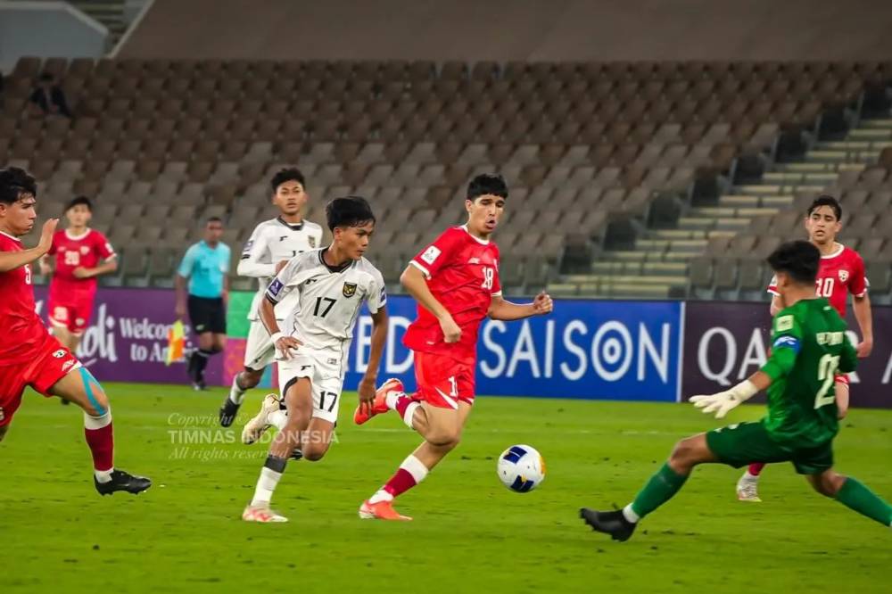 Dua Gol Menit Akhir Antar Indonesia Kalahkan Afganistan 2-0