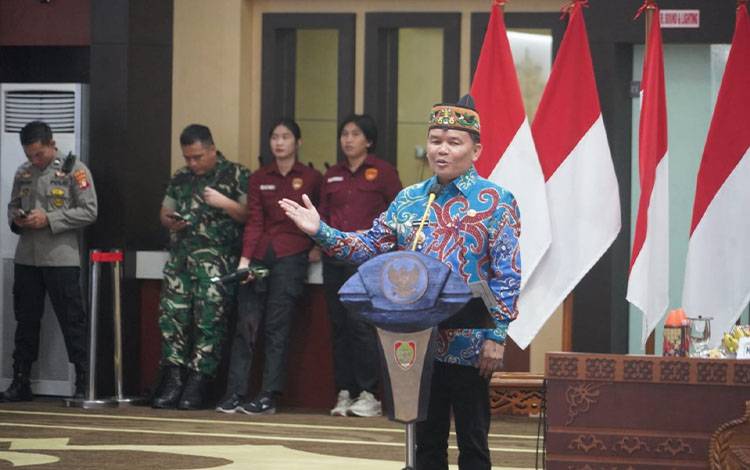 Gubernur Kalteng Agustiar Sabran Tekankan Spirit Manggatang Utus