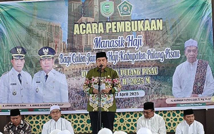 Wakil Bupati Pulpis Buka Acara Manasik Haji