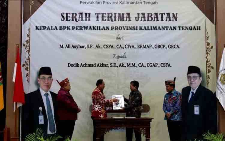 Pj Bupati Barito Utara Hadiri Sertijab Kepala BPK Perwakilan Kalteng, Tekankan Komitmen Akuntabilitas Keuangan Daerah