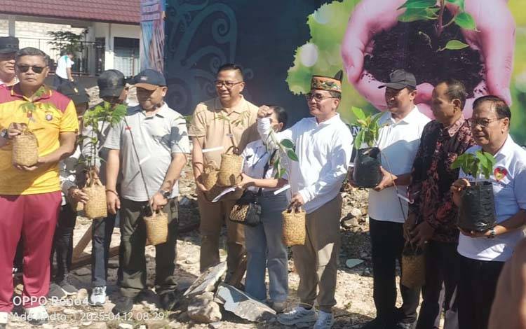 Groundbreaking Pembangunan Gereja Didukung Dana Rp2,1 Miliar dan Komitmen Gubernur Kalteng