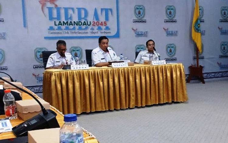 Bupati Lamandau Kepada Camat: Tancap Gas atau Mundur dari Sekarang